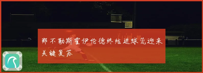 那不勒斯霍伊伦德终结进球荒迎来关键复苏
